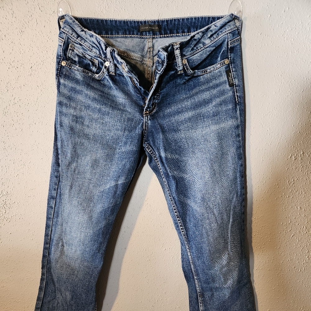 Silver jeans